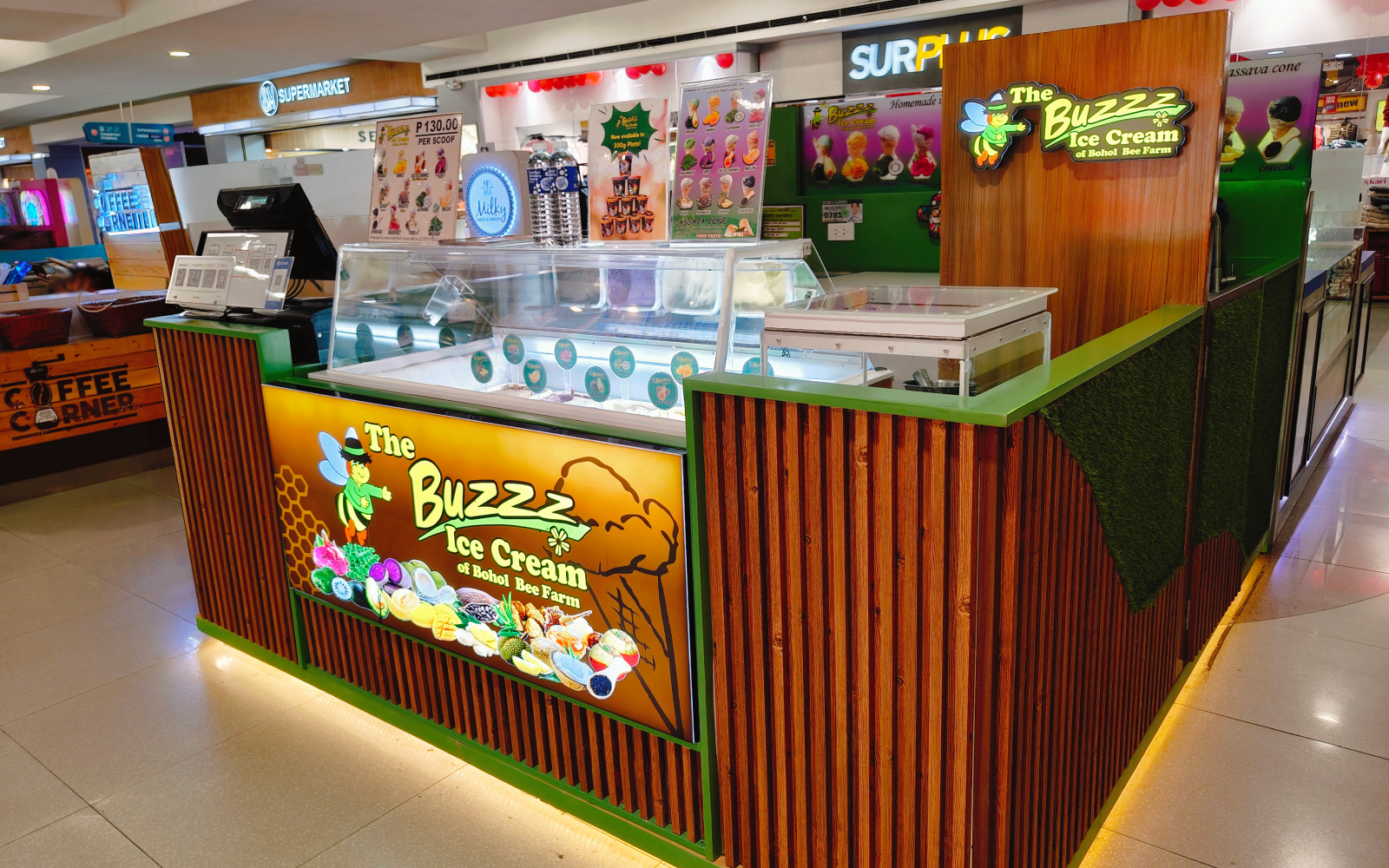 THE BUZZZ ICE CREAM in SM City North EDSA